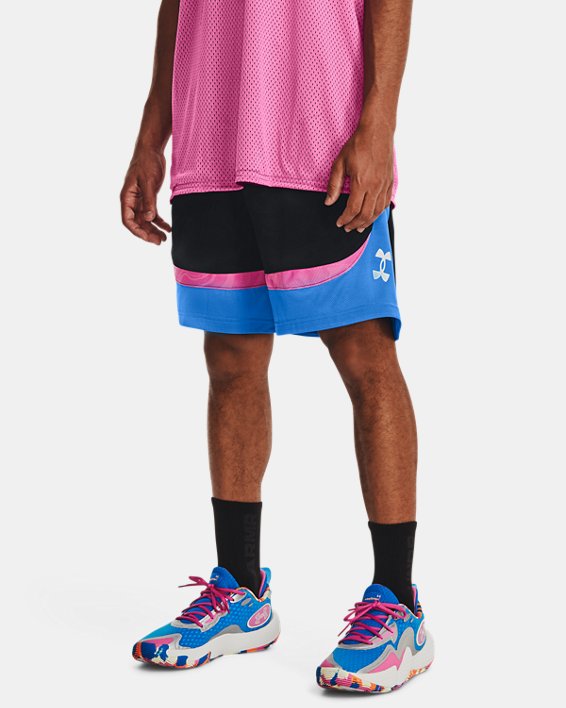 Men's UA Heatwave Hoops Shorts, Black, pdpMainDesktop image number 0